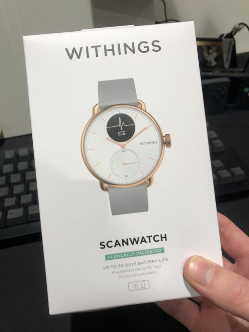 ScanWatch 2 - Charging my watch – Withings